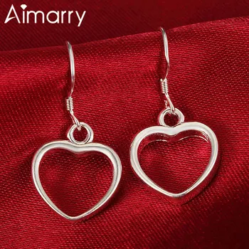 Aimarry 925 Sterling Silver Love Heart Shape Earrings For Women Charm Party Christmas Gifts Wedding Fashion Jewelry
Aimarry 925 Sterling Silver Love Heart Shape Earrings For Women Charm Party Christmas Gifts Wedding Fashion Jewelry