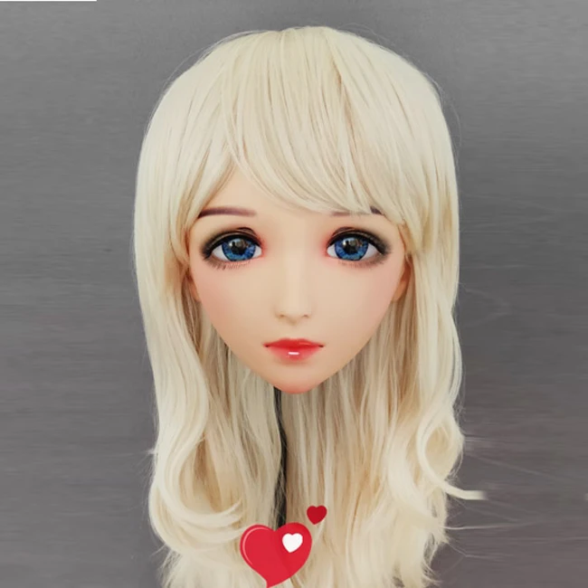 (Mo-03)Female Sweet Girl Resin Half Head Kigurumi BJD Eyes Crossdress Cosplay Japanese Anime Role Lolita Mask With Eyes And Wig
(Mo-03)Female Sweet Girl Resin Half Head Kigurumi BJD Eyes Crossdress Cosplay Japanese Anime Role Lolita Mask With Eyes And Wig
