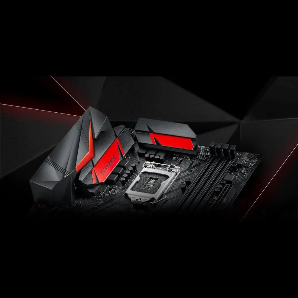 ROG STRIX Z370-H GAMING Z370 ATX Motherboard DDR4 Memory Dual M.2 SATA 6Gbps LGA1151 Mainboard with DP HDMI Ports
ROG STRIX Z370-H GAMING Z370 ATX Motherboard DDR4 Memory Dual M.2 SATA 6Gbps LGA1151 Mainboard with DP HDMI Ports
