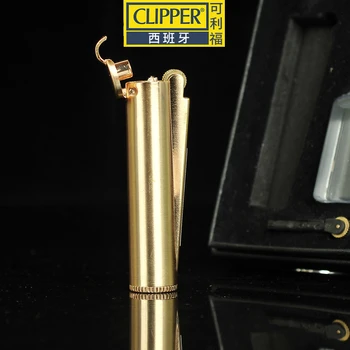 Spain Original Clipper Full Metal Grinding Wheel Kerosene Lighter Flint Ignition Convenient And Safe Windproof Free Fire Lighter
Spain Original Clipper Full Metal Grinding Wheel Kerosene Lighter Flint Ignition Convenient And Safe Windproof Free Fire Lighter