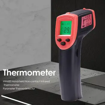 Handheld Industrial Infrared Temperature Measuring Gun Thermometer Infrared Measuring Tool Electronic Thermometer
Handheld Industrial Infrared Temperature Measuring Gun Thermometer Infrared Measuring Tool Electronic Thermometer