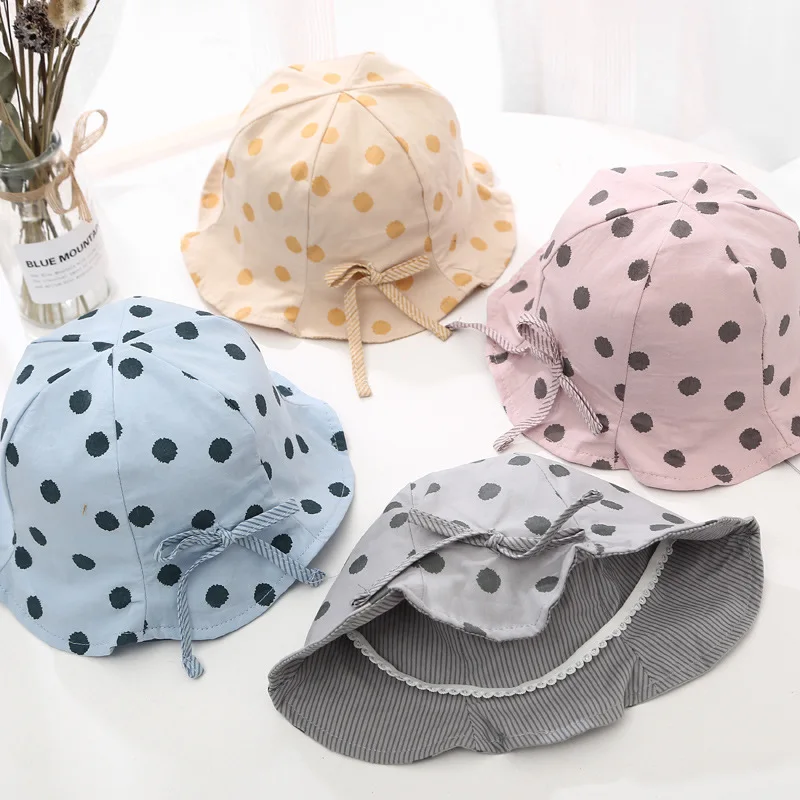 Casual Pastoral Style Dotted Fisherman Bucket Hat Men And Women Baby Spring And Autumn Summer Hat Korean-style Sun Hat Sun Hat
Casual Pastoral Style Dotted Fisherman Bucket Hat Men And Women Baby Spring And Autumn Summer Hat Korean-style Sun Hat Sun Hat