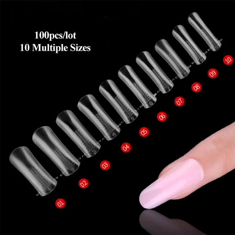 Nail Art Forms Tips Guide Mold Quick Building Poly Extension UV Builder Gel Reusable Fingernail 100pcs/lot with Scale Clear 2020
Nail Art Forms Tips Guide Mold Quick Building Poly Extension UV Builder Gel Reusable Fingernail 100pcs/lot with Scale Clear 2020