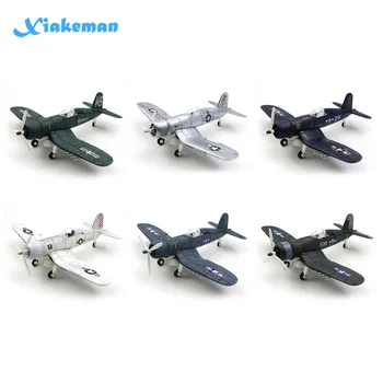 A Set (6 Pieces) Aircraft Toy 4D Assembled Model American Pirate Carrier-based Fighter Simulation Model Military Ornaments
A Set (6 Pieces) Aircraft Toy 4D Assembled Model American Pirate Carrier-based Fighter Simulation Model Military Ornaments