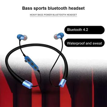 T22 Wireless magnetic suction motion Headphone with Mic support TF/SD Card Bluetooth5.0 Earphone Stereo Bass Headset sport ears
T22 Wireless magnetic suction motion Headphone with Mic support TF/SD Card Bluetooth5.0 Earphone Stereo Bass Headset sport ears