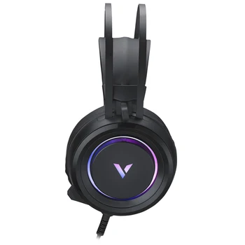 

Rapoo VH500C Gaming Headset Virtual 7.1 Channel Surround Sound Game Headphones with Mic LED Light For Computer Gamer PS4 FPS