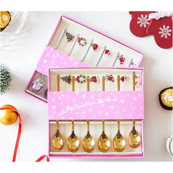 Christmas Stainless Decorations Spoon Xmas Party Table Ornaments Christmas Decorations for Home Navidad Xmas Gift New Year 2021
Christmas Stainless Decorations Spoon Xmas Party Table Ornaments Christmas Decorations for Home Navidad Xmas Gift New Year 2021