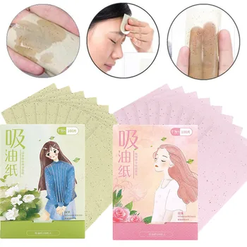 100Pcs Protable Facial Absorbent Paper Oil Control Wipes Green Tea Bamboo Charcoal Sheet Oily Face Blotting Matting Tissue
100Pcs Protable Facial Absorbent Paper Oil Control Wipes Green Tea Bamboo Charcoal Sheet Oily Face Blotting Matting Tissue