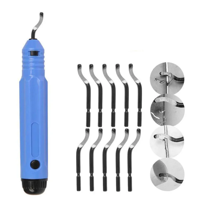 Deburring Tool Deburring cutters 360 Degree Rotated Design Burr Remover Set for Steel Metal Aluminum Copper Plastic
Deburring Tool Deburring cutters 360 Degree Rotated Design Burr Remover Set for Steel Metal Aluminum Copper Plastic