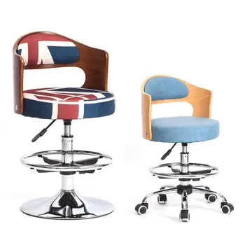 European Style Bar Chair, Solid Wood Backrest, Lift Stool, Cash Register Bar Stool, Modern Simple Bar Chair, Household Swivel Ch
European Style Bar Chair, Solid Wood Backrest, Lift Stool, Cash Register Bar Stool, Modern Simple Bar Chair, Household Swivel Ch