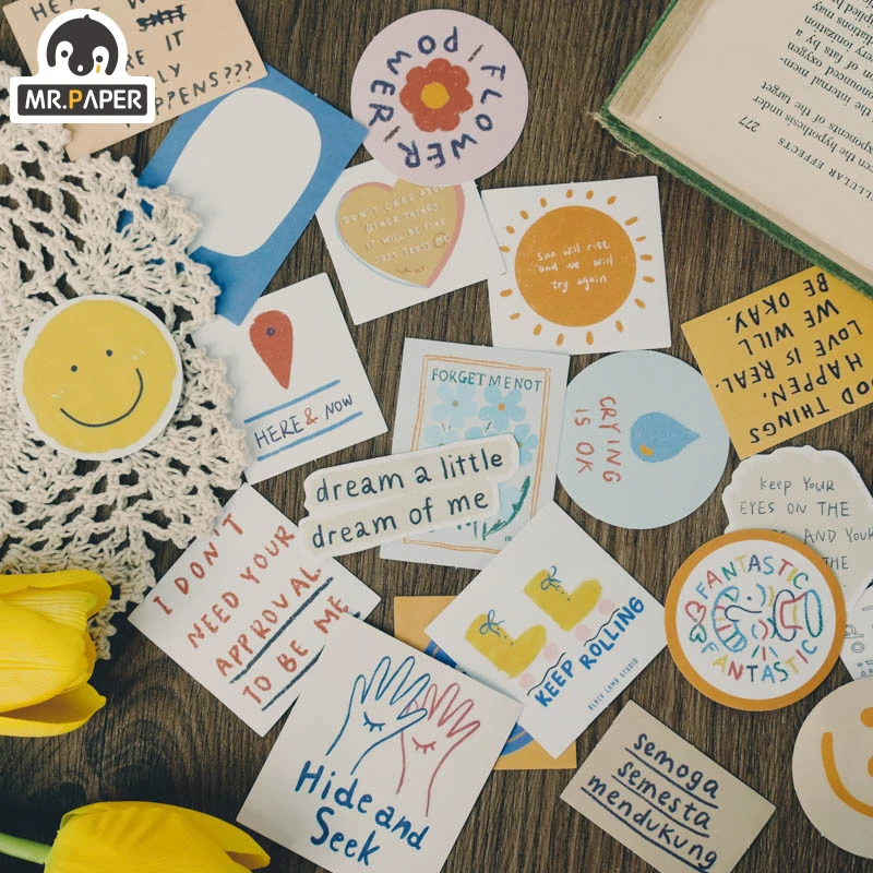 Mr.paper 6 Designs 60Pcs Deco Stickers Scrapbooking Bullet Journal Toy Plants Deco Album DIY Stationery Decals
Mr.paper 6 Designs 60Pcs Deco Stickers Scrapbooking Bullet Journal Toy Plants Deco Album DIY Stationery Decals