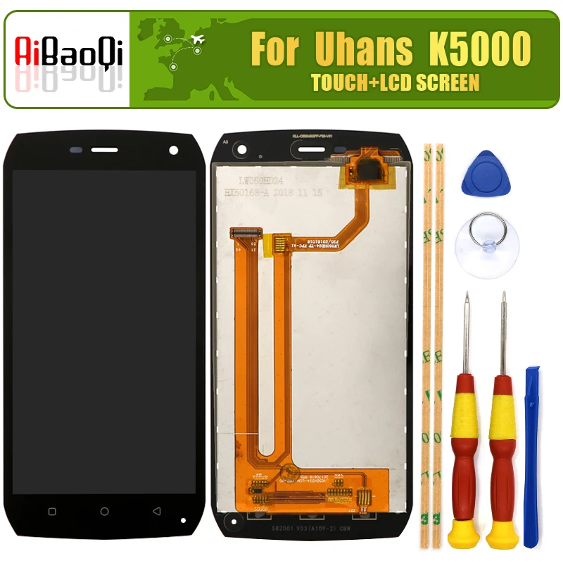 Original 5.0 inch Touch Screen+1280x720 LCD Display Assembly Replacement For Uhans K5000 Android 7.0 Phone
Original 5.0 inch Touch Screen+1280x720 LCD Display Assembly Replacement For Uhans K5000 Android 7.0 Phone