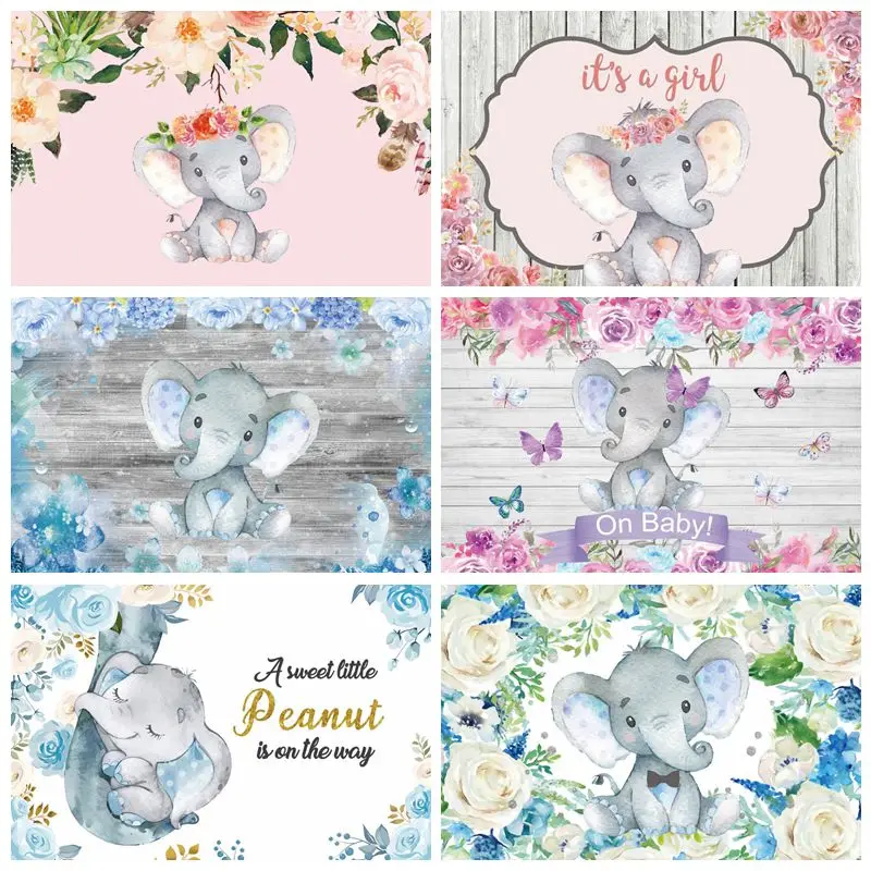 Cartoon Animal Little Elephant Backdrop Wood Board Flower Girl Baby Newborn Portrait Party Birthday Photo Background Photostudio
Cartoon Animal Little Elephant Backdrop Wood Board Flower Girl Baby Newborn Portrait Party Birthday Photo Background Photostudio