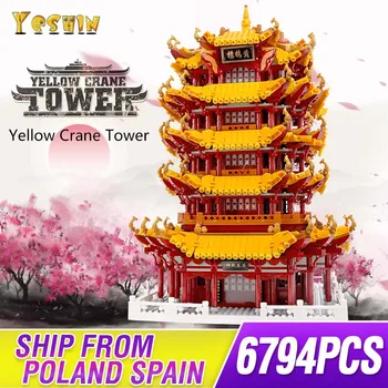 Creator City Street Chinese Building zhong hua jian zhu Series huanghelou Set Education Building Blocks LepinBricks Toys Gift
Creator City Street Chinese Building zhong hua jian zhu Series huanghelou Set Education Building Blocks LepinBricks Toys Gift