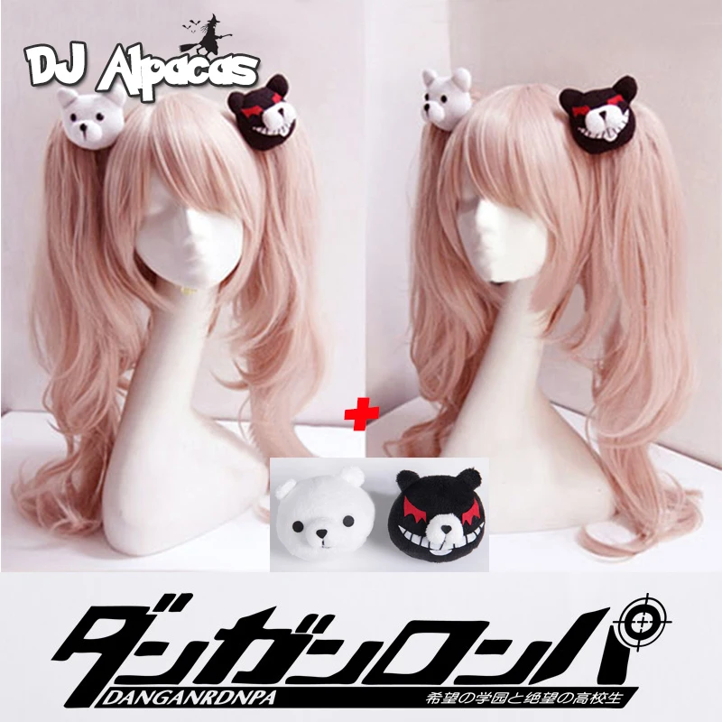 Dangan Ronpa Danganronpa Enoshima Junko Cosplay Wig Pink Long Wavy With Ponytail Clip Heat Resistant Cosplay Wig + Bear Hairpins
Dangan Ronpa Danganronpa Enoshima Junko Cosplay Wig Pink Long Wavy With Ponytail Clip Heat Resistant Cosplay Wig + Bear Hairpins