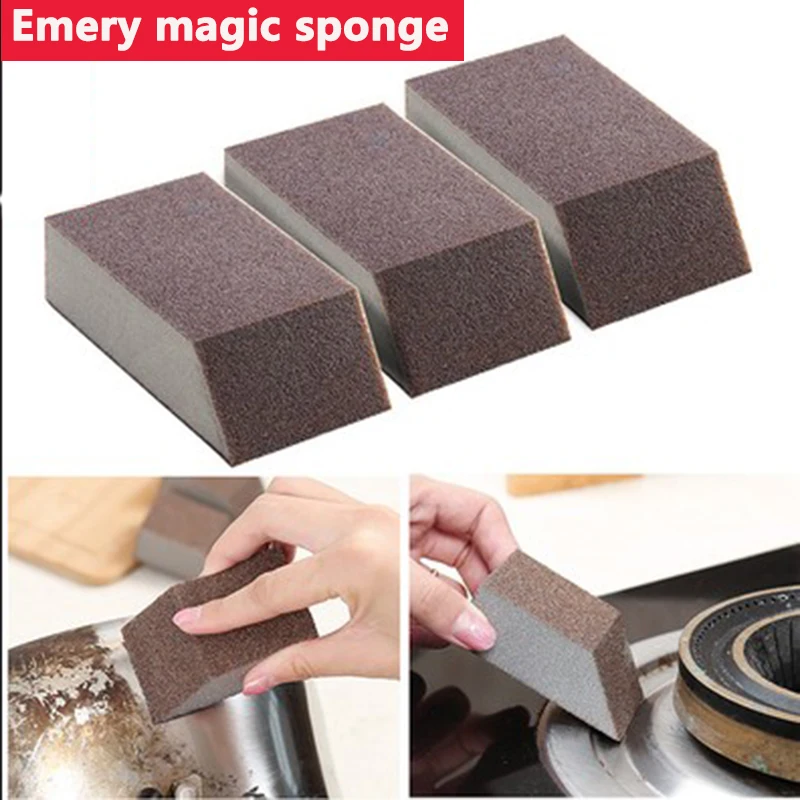 3Pcs/ 5Pcs Loaded Emery Power Magic Sponge Alumina Cleaning Brush Descaling Brush Dishwashing Sponge Kitchen Cover Cleaning Tool
3Pcs/ 5Pcs Loaded Emery Power Magic Sponge Alumina Cleaning Brush Descaling Brush Dishwashing Sponge Kitchen Cover Cleaning Tool
