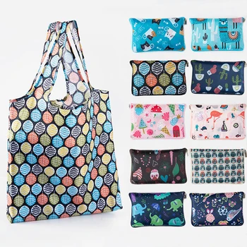 Simple Portable foldable shopping bag Eco Environmental reusable shopping bag Print Convenient Travel Tote Handbag Folding bag
Simple Portable foldable shopping bag Eco Environmental reusable shopping bag Print Convenient Travel Tote Handbag Folding bag