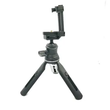 Adjustable Mini Tripod For Phone Live Camera Desktop Stand Holder with Phone Clip for GoPro Xiaomi Yi etc Cam
Adjustable Mini Tripod For Phone Live Camera Desktop Stand Holder with Phone Clip for GoPro Xiaomi Yi etc Cam