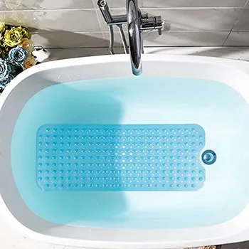 40*100cm PVC Large Bathtub Non-Slip Bath Antibacterial Mat with Suction Cups Bathroom Kitchen Foot Pad Set Rug
40*100cm PVC Large Bathtub Non-Slip Bath Antibacterial Mat with Suction Cups Bathroom Kitchen Foot Pad Set Rug