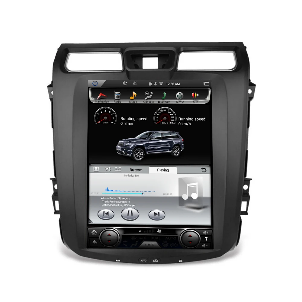 10.4" tesla style vertical screen android 9.0 Six core Car GPS radio Navigation for Nissan Teana 2013-2016 automatic A/C
10.4" tesla style vertical screen android 9.0 Six core Car GPS radio Navigation for Nissan Teana 2013-2016 automatic A/C