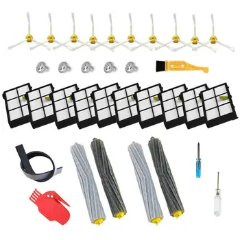 Vacuum Cleaner Tools For IROBOT ROOMBA 800 900 Series Accessories Supplies Parts Filters Brushes Replacement Parts Kit
Vacuum Cleaner Tools For IROBOT ROOMBA 800 900 Series Accessories Supplies Parts Filters Brushes Replacement Parts Kit