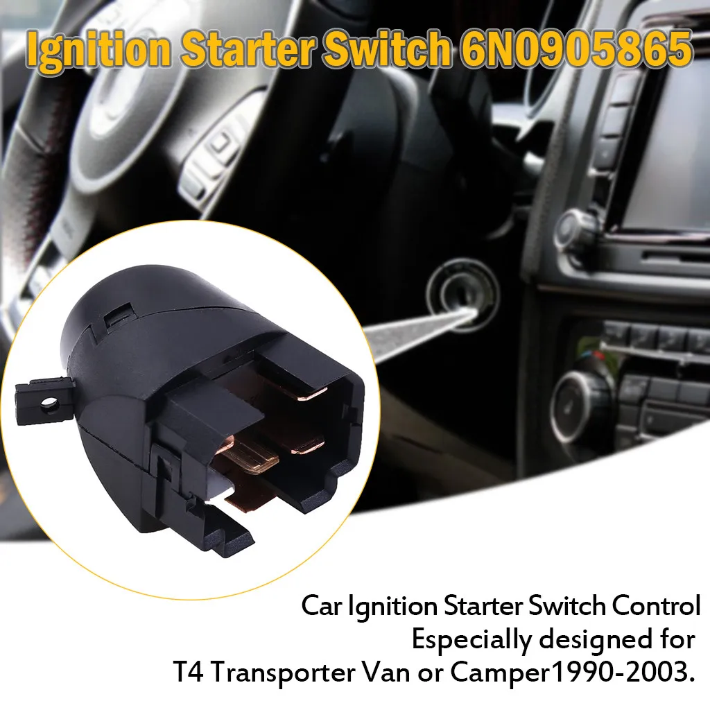 1pcs Durable Car Ignition Starter Switch Control For Vw T4 Transporter Van Camper 1990 1991 1992 1993 1995-2013 6n0905865 #N
1pcs Durable Car Ignition Starter Switch Control For Vw T4 Transporter Van Camper 1990 1991 1992 1993 1995-2013 6n0905865 #N