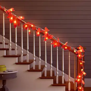 40 LED Maple Leaf Light Battery Fairy String Lamp Wedding Christmas Decoration For Extra Decoration in the Evening Good-looking
40 LED Maple Leaf Light Battery Fairy String Lamp Wedding Christmas Decoration For Extra Decoration in the Evening Good-looking