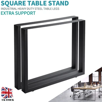 2pcs Geometric Table Legs Square Trapezium X Shape Industrial Design Wide Steel Table Legs For Dining Benches Office Desk New 
2pcs Geometric Table Legs Square Trapezium X Shape Industrial Design Wide Steel Table Legs For Dining Benches Office Desk New