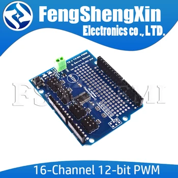 16 Channel 12-bit PWM/Servo Driver-I2C interface PCA9685 for arduino or Raspberry shield module
16 Channel 12-bit PWM/Servo Driver-I2C interface PCA9685 for arduino or Raspberry shield module