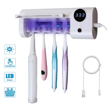 Multifunctional Ultraviolet Toothbrush Disinfection Sterilizer Toothbrush Rack Toothpaste Dispenser
Multifunctional Ultraviolet Toothbrush Disinfection Sterilizer Toothbrush Rack Toothpaste Dispenser