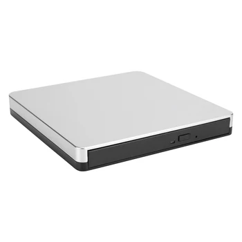 USB3.0 DVD Writer Aluminium Shell External Optical Drives For Desktop Notebook Computer Mobile PC And Compatible PC(Silver)
USB3.0 DVD Writer Aluminium Shell External Optical Drives For Desktop Notebook Computer Mobile PC And Compatible PC(Silver)
