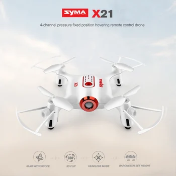 SYMA Offcial X21 Drone RC Helicopter RC Quadcopter Mini Dron Quadrocopter without Camera Remote Roy for Children Gifted Battery
SYMA Offcial X21 Drone RC Helicopter RC Quadcopter Mini Dron Quadrocopter without Camera Remote Roy for Children Gifted Battery