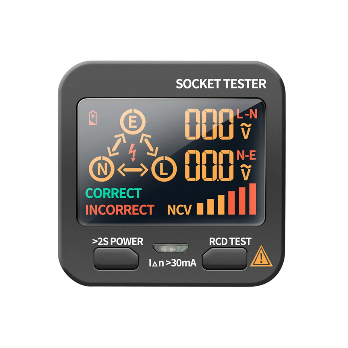Socket Tester Digital Smart Socket Tester Voltage Test VA Display Screen Socket Testers RDC Test Conversion Plug Dropshipping
Socket Tester Digital Smart Socket Tester Voltage Test VA Display Screen Socket Testers RDC Test Conversion Plug Dropshipping