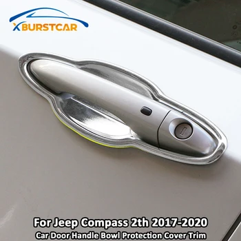 Xburstcar Auto for Jeep Compass 2th 2017 - 2020 8Pcs/Set ABS Chrome Car Door Handle Bowl Protection Cover Trim Accessories
Xburstcar Auto for Jeep Compass 2th 2017 - 2020 8Pcs/Set ABS Chrome Car Door Handle Bowl Protection Cover Trim Accessories