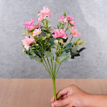 Indoor Floral Model Little Daisy Flower Soft Decoration Artificial Artificial Flower Table Teapoy Table Flower Arrangement Furni
Indoor Floral Model Little Daisy Flower Soft Decoration Artificial Artificial Flower Table Teapoy Table Flower Arrangement Furni