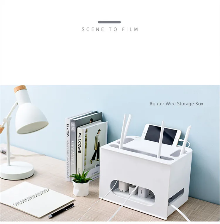 Double Layers Drawer Type WIFI Router Storage Box 30 Double Layers Drawer Type WIFI Router Storage Box 20