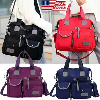 Women Ladies Multi-Pocket Waterproof Tote Messenger Cross Body Bag Handbag Ladies Shoulder Bag Large Capacity Purse
Women Ladies Multi-Pocket Waterproof Tote Messenger Cross Body Bag Handbag Ladies Shoulder Bag Large Capacity Purse