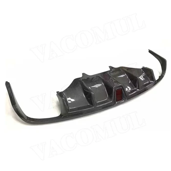 Carbon Fiber Rear Diffuser With LED Light For Porsche Macan 2014 - 2018 FRP Fin Shark Style Bumper Lip Spoiler Protector
Carbon Fiber Rear Diffuser With LED Light For Porsche Macan 2014 - 2018 FRP Fin Shark Style Bumper Lip Spoiler Protector