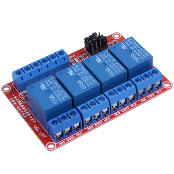 New DC 12V 4-CH High Low Level Trigger Optocoupler Armored Relay Module 73 x 50 x 18 mm / 2.8 inchx 2inch x 0.71 inch Red
New DC 12V 4-CH High Low Level Trigger Optocoupler Armored Relay Module 73 x 50 x 18 mm / 2.8 inchx 2inch x 0.71 inch Red