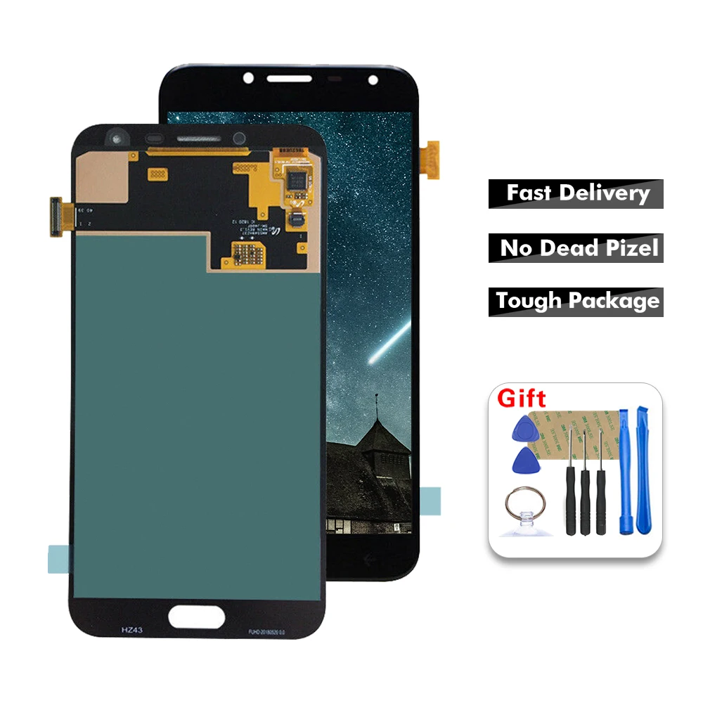 Super AMOLED LCD For Samsung Galaxy J4 J400 J400F SM-J400F J400G/DS LCD Display Touch Screen Digitizer Assembly
Super AMOLED LCD For Samsung Galaxy J4 J400 J400F SM-J400F J400G/DS LCD Display Touch Screen Digitizer Assembly
