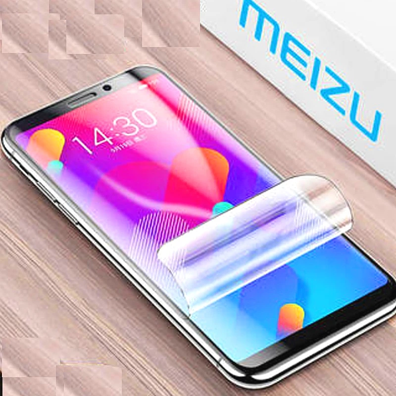 Гидрогелевая пленка для Meizu M3s Mini M5 Note M3X Защитная экрана M3 M3E MX6 Pro 5 6 Plus U10 U20 7 |