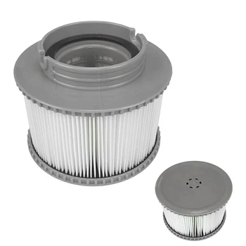 2Pcs Replacement Inflatable Swimming Pool Filter Cartridge Round SPA Pool Filtering Accessory For MSPA FD2089
2Pcs Replacement Inflatable Swimming Pool Filter Cartridge Round SPA Pool Filtering Accessory For MSPA FD2089