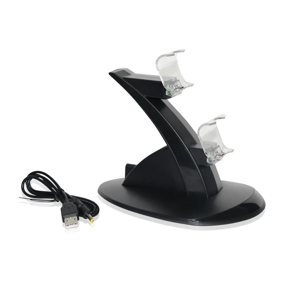 Dual USB Charge Dock For Sony Playstation 4 Controller Gamepad Handle Cradle Double Charging Charger For PS4 Games Accessories
Dual USB Charge Dock For Sony Playstation 4 Controller Gamepad Handle Cradle Double Charging Charger For PS4 Games Accessories