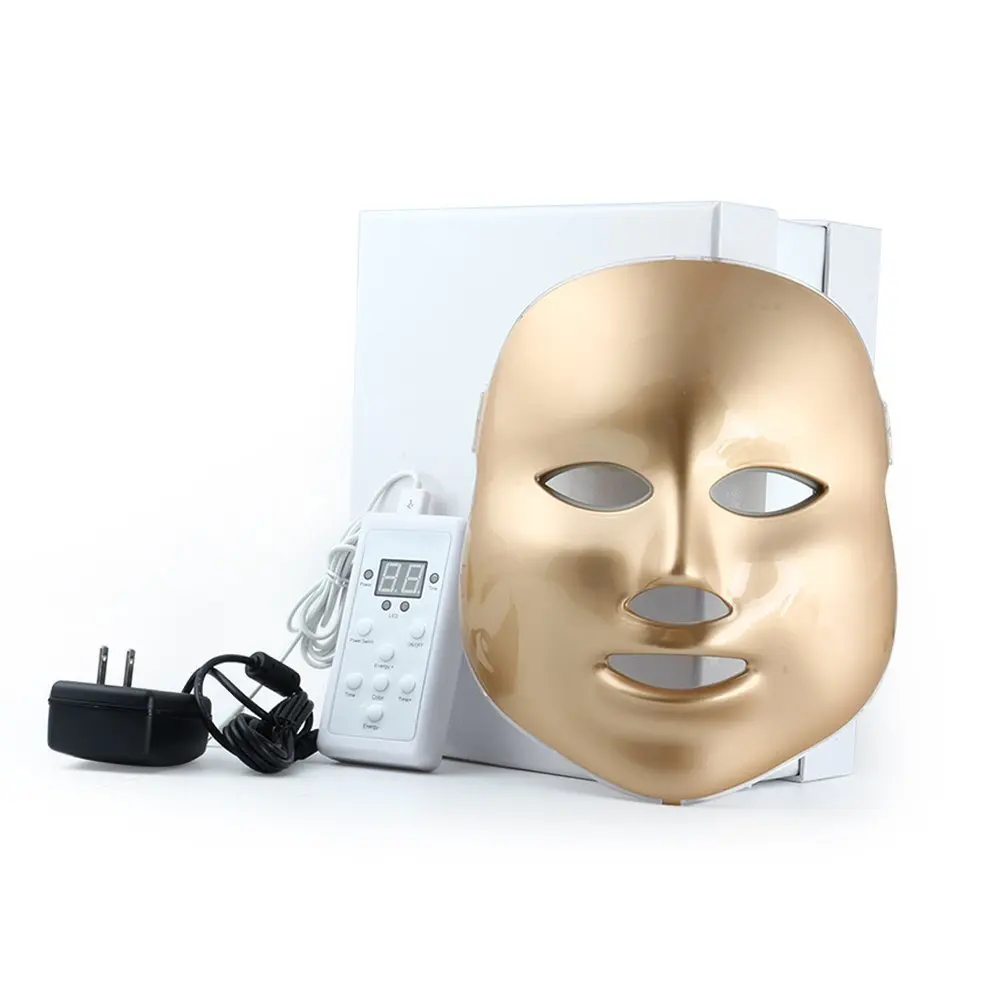 7 Colors Light LED EMS Facial Mask With Neck Skin Rejuvenation Face Care Treatment Beauty Anti Acne Therapy Whitening Instrument
7 Colors Light LED EMS Facial Mask With Neck Skin Rejuvenation Face Care Treatment Beauty Anti Acne Therapy Whitening Instrument