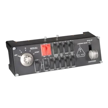 Logitech Pro Flight Switch Panel, Flight Sim, USB 1.1/2.0, Windows XP/XP64, Vista
Logitech Pro Flight Switch Panel, Flight Sim, USB 1.1/2.0, Windows XP/XP64, Vista