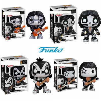 Funko POP KISS Guitarist Bass Drummer Demon Catman 04# 05# 06# 07# Vinyl Action Figure Model Toys fans or kids gift
Funko POP KISS Guitarist Bass Drummer Demon Catman 04# 05# 06# 07# Vinyl Action Figure Model Toys fans or kids gift