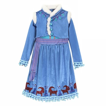 Rorychen Dresses for Girls Princess Dess Elsa Cosplay Kids Costume Snow Printed Party Dress Vestidos Children Girls Clothing
Rorychen Dresses for Girls Princess Dess Elsa Cosplay Kids Costume Snow Printed Party Dress Vestidos Children Girls Clothing