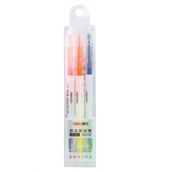 6 set/Lot Dual Color Highlighter Pens Classic office school highlighting maker Liner Drawing for study work Stationery A6935
6 set/Lot Dual Color Highlighter Pens Classic office school highlighting maker Liner Drawing for study work Stationery A6935