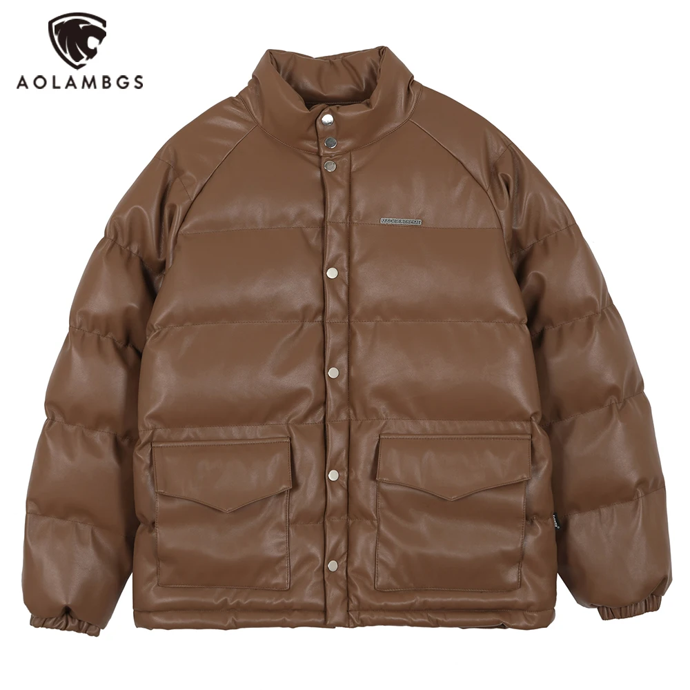 Aolamegs Winter Jacket Men Solid 4 Color Optional Leather Parkas Men Jacket Coats Harajuku Vintage Advanced Fashion Streetwear
Aolamegs Winter Jacket Men Solid 4 Color Optional Leather Parkas Men Jacket Coats Harajuku Vintage Advanced Fashion Streetwear