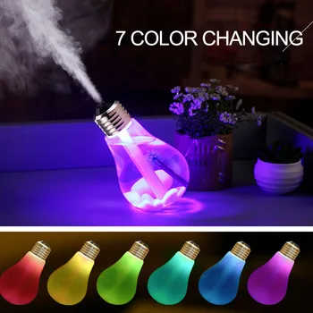 7 Color Changing 400ml LED Lamp Air Ultrasonic Humidifier Essential Oil Diffuser Atomizer Freshener Mist Maker Night Light Bulb
7 Color Changing 400ml LED Lamp Air Ultrasonic Humidifier Essential Oil Diffuser Atomizer Freshener Mist Maker Night Light Bulb
